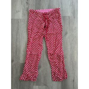 Victoria's Secret PINK red polka dot pajama pants XS